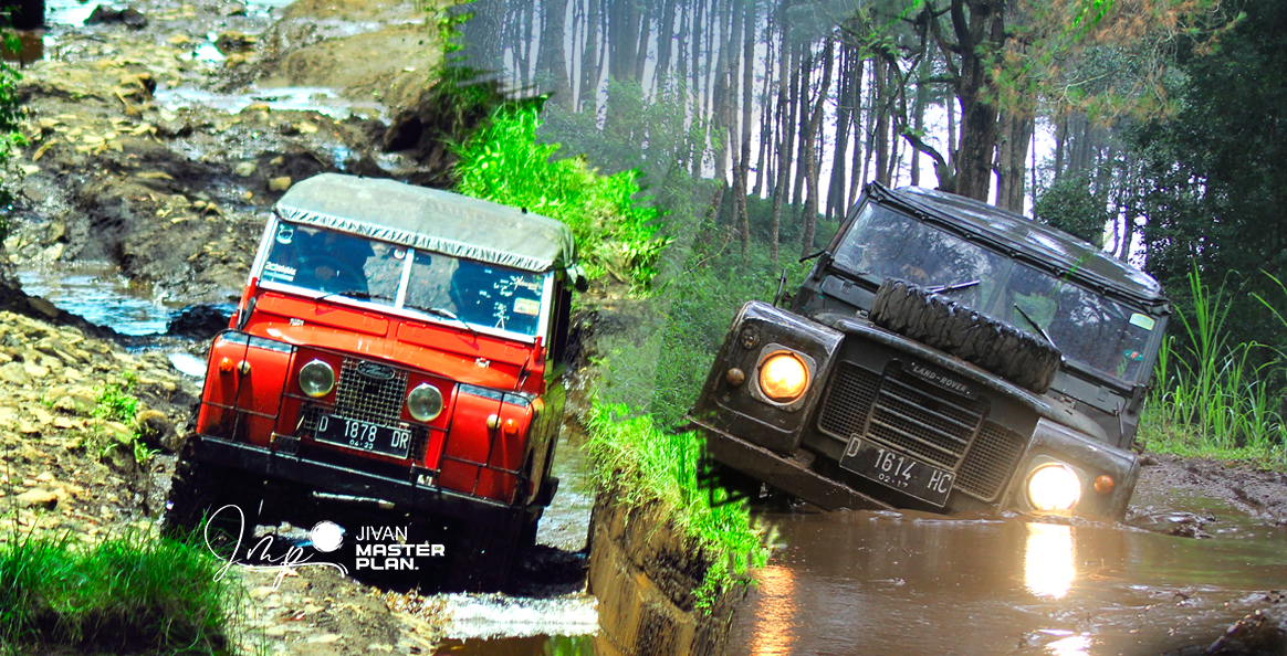 Mengenal Jalur Offroad Menggunakan Land rover di lembang